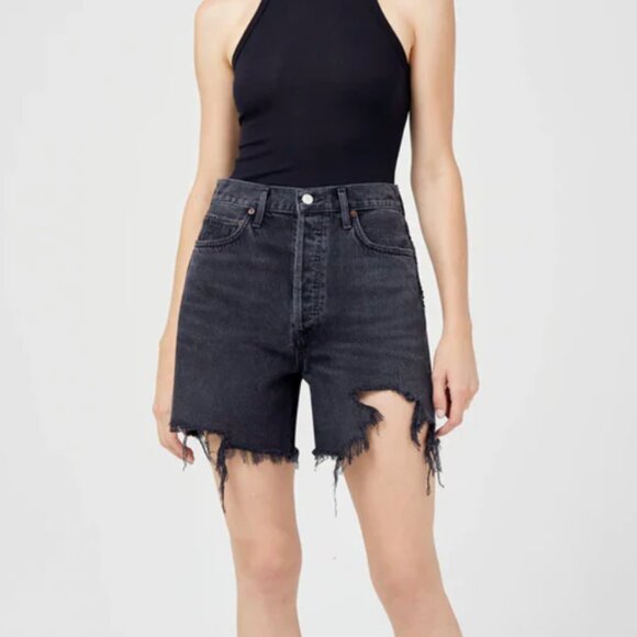 Agolde Pants - AGOLDE - STELLA HIGH RISE SHORTS - MAKESHIFT
